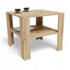 MATKAM Moderner Couchtisch 68x68 cm HOCH EX3, Hochwertiges Produktbild-Vorschau 1