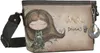 A crossbody bag with a printed illustration of a girl and decorative text. Anteprima dell’immagine prodotto