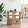 vidaXL Nočný stolík Artisan dub 50 x 50 x 60 cm materiál na Náhľad obrázku produktu 3