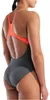 Arena Poseidonia Pro Back Badeanzug für Damen, Farbe:Grau, Produktbild-Vorschau 6
