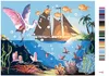 Zuty - Malen nach Zahlen - MEER, VÖGEL, FISCHE, BOOT UND Produktbild-Vorschau 3