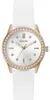 Montre Guess GW1030L4 avec strass, blanche Voir les images du produit 1