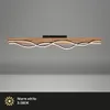 Deckenlampe Wellenförmige Deckenleuchte Schlafzimmer Produktbild-Vorschau 2