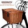 Bicycle Gear Rattan Fahrradkorb Vorne Groß - Lenkerkorb Produktbild-Vorschau 3