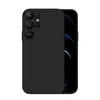 A black phone case is shown against a white background. Produktbild-Vorschau