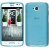 PhoneNatic Case kompatibel mit LG L70 - blau Silikon Hülle Produktbild-Vorschau 1