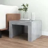 The Living Store Couchtisch Betongrau 50x50x35 cm Produktbild-Vorschau 3