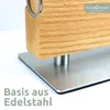 holz4home® Messerblock magnetisch aus Eichenholz I Produktbild-Vorschau 6