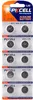 PKCELL 10er Knopfzellen AG13/LR44 Batterie 1,5V 158 mAh Produktbild-Vorschau 1