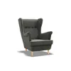 Ohrensessel Milo mit Hocker - Farben zur Auswahl -Sessel Produktbild-Vorschau 3