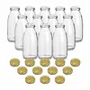 gouveo 12er Set Saftflasche 250 ml mit Schraub-Deckel Produktbild-Vorschau 1