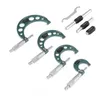 4 sztuki 0-100 mm metryczny zewnętrzny mikrometrowy miernik Podgląd zdjęcia produktu 3
