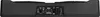 The back panel of a black subwoofer with various input and output ports and controls. Produktbild-Vorschau