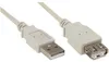 Prolunga InLine® USB 2.0, maschio/femmina, tipo A, beige, Anteprima dell’immagine prodotto 5
