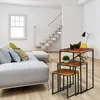 Relaxdays Beistelltisch 3er Set, stapelbar, Industrie Produktbild-Vorschau 5