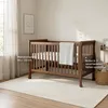 Novi Gala Babybett 60x120 cm, Walnuss, MDF, Produktbild-Vorschau 5