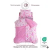 Kinder Wellsoft Bettset Prinzessin 135x200 cm, Decke + Produktbild-Vorschau 4