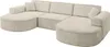 ALTDECOR Ecksofa in U-Form MARI-U1 -303x171x79,5 cm Beige - Produktbild-Vorschau 2