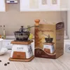 Młynek ręczny do kawy przypraw Retro drewniany z Podgląd zdjęcia produktu 4