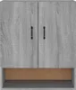 vidaXL Wandschrank Grau Sonoma 60x31x70 cm Holzwerkstoff Produktbild-Vorschau 5