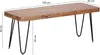 Lavice do jídelny z masivního dřeva akácie 120 x 45 x 40 cm Náhled obrázku produktu 2