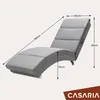 CASARIA® Relaxliege XXL Massage Heizfunktion 186x89x55cm Produktbild-Vorschau 7
