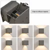 ZMH LED Applique murale extérieure 4ER 5W Gris Applique Voir les images du produit 2