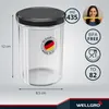 100x WELLGRO Einmachgläser 435ml – Schraubdeckel TO82 Produktbild-Vorschau 2