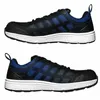 Two identical black and blue athletic shoes are shown from a side view against a white background. Produktbild-Vorschau
