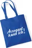 Huuraa Jutebeutel Arrogant kann ich Schriftzug 10 Liter Produktbild-Vorschau 1