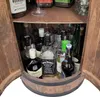 Rustikale Hausbar, Holzfass mit Tür mit LED-Beleuchtung Produktbild-Vorschau 17