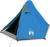 vidaXL Kuppel-Campingzelt 2 Personen Blau Wasserdicht Produktbild-Vorschau 1