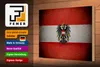 Holzschild Flagge Österreich, 30x20 cm, Holzschilder Fahne Produktbild-Vorschau 4