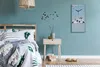Wandbild Leinwand Bilder mit Uhr Geräuschlos 30x60 Malerei Produktbild-Vorschau 4