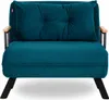 Hanah Home, Sando Single - Petrol Green, rozkładana sofa, Podgląd zdjęcia produktu 5