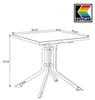 KETTLER Boulevard Kettalux Klapptisch 70x70 cm Produktbild-Vorschau 12