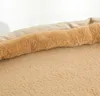 A close-up view of the soft, plush fabric of a pet bed or cat tree. Anteprima dell’immagine prodotto