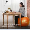 Wonder Core Gymnastikball Anti-Burst 65 cm Gelb Produktbild-Vorschau 7