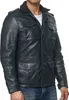 Tazzio Herren Jacke Lederjacke Trenchcoat 19706 Navy XXL Produktbild-Vorschau 5
