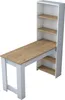 Dmora Tavolo Fisso Areneio 53.8x120x153.6h cm Bianco, 5 Anteprima dell’immagine prodotto 1