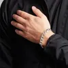 Panzerarmband 925 Silber 12mm breit Herrenarmband von Produktbild-Vorschau 3