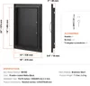 SucceBuy BBQ-Zugangstür, 415 x 570 mm, einzelne Produktbild-Vorschau 7