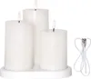 Star Trading 061-06 LED-Wachskerzen "Flamme Charge" 3er Produktbild-Vorschau 1