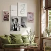 Sada obrazů ŽENA VIEGEL EIFFLA PARIS LINE-ART 90x80 - 2 Náhled obrázku produktu 7