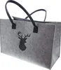 ohne Marke Filztasche Hirsch" grau/schwarz OneSize" Produktbild-Vorschau 4