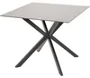 Lesli Living - Gartentisch Crest - Schwarz - 90x90x73cm Produktbild-Vorschau 1