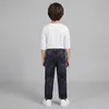 Schwarze Jeans für Jungen, bequeme Hose mit Ziernähten 116 Produktbild-Vorschau 6
