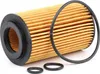 A close-up studio shot of a car oil filter and its accompanying O-rings, set against a plain white background. Produktbild-Vorschau