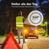 PURAHELP Warnwesten Auto 2er Set Europaweit gültig nach EN Produktbild-Vorschau 5