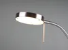 Stolní lampa LED - V 57 cm - barva niklu - kov - Náhled obrázku produktu 16